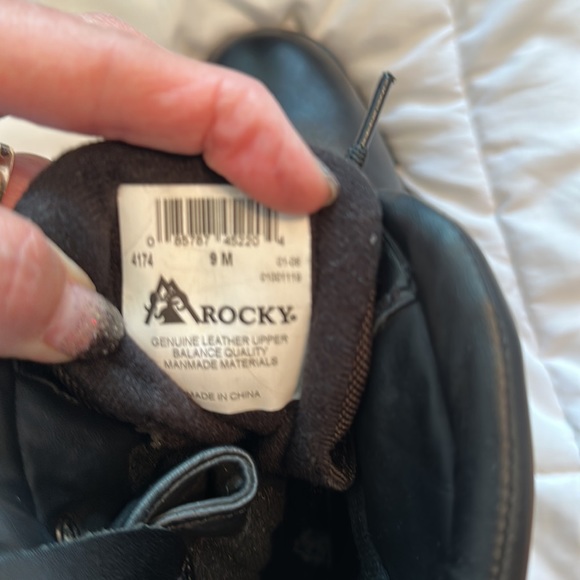 Rocky’s steel toe alpha force, size 9 boot worn once excellent condition - Picture 7 of 8